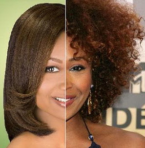 карвинг волос до и после